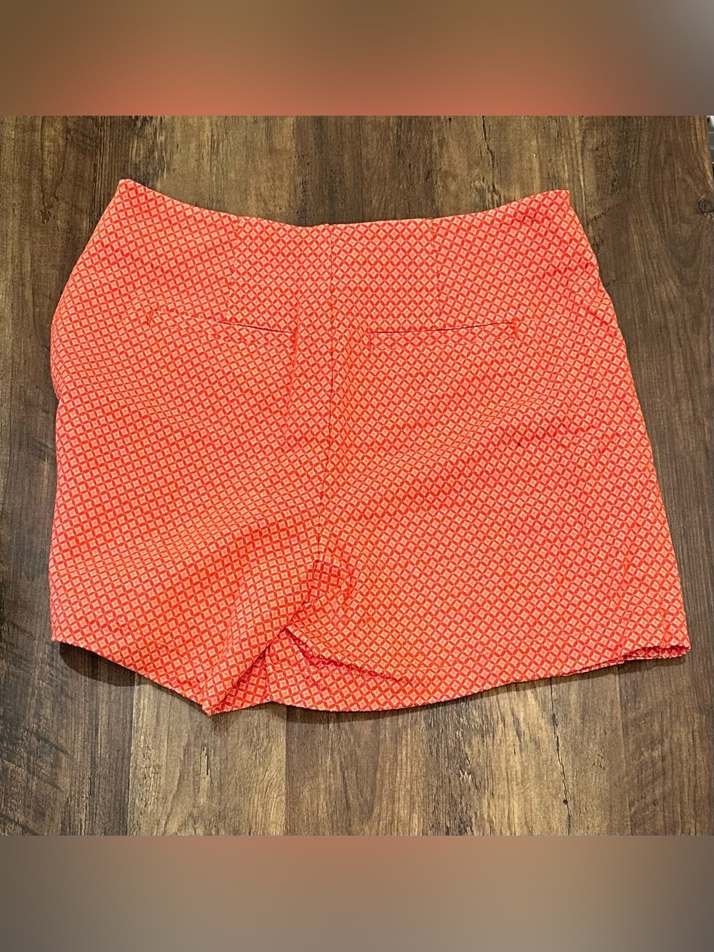 CAbi Coral-Patterned Ruffle Skort - Picture 2 of 3